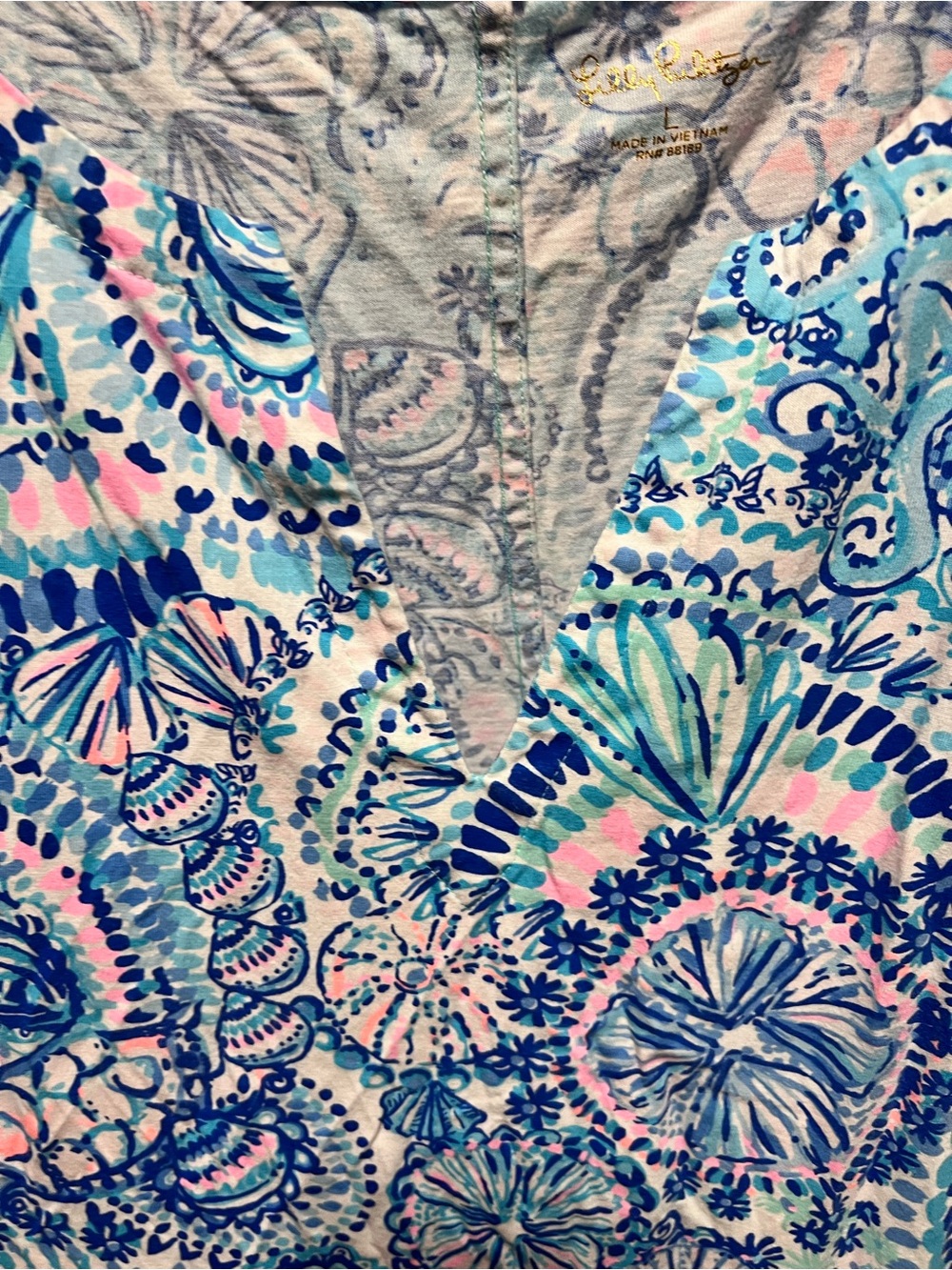 Lilly Pulitzer Easley Puff Sleeve Cotton Knit Dress (D1) - Picture 5 of 8